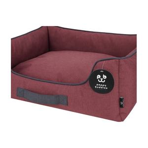 रास Peppy बड्डी खरोंच प्रतिरोधी ऑक्सफोर्ड निविड़ अंधकार कुत्ते बेड शांत निविड़ अंधकार पालतू बिस्तर के लिए गर्मियों - Product Image 3