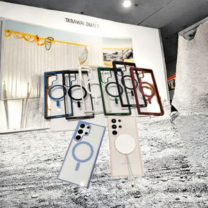 Estuche rígido magnético de TPU transparente de diseño empresarial para iPhone 17 Pro 17Air 17 Pro MaxColorful Electroplate Mobile Phone OPP Bag - Product Image 3