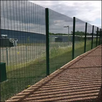 Clôture en treillis soudé anti-coupure en acier galvanisé 358 OEM ODM pour la protection des zones industrielles