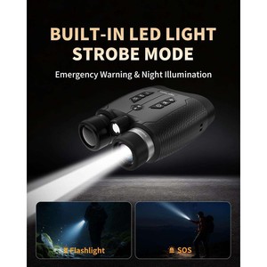 กล้องส่องกลางคืน Z8102 ขายดี กำลังขยาย 5 เท่า ความละเอียด 4K <span class=keywords><strong>HD</strong></span> โหมดมองกลางคืน 3 ระดับ แบตเตอรี่ 3000mAh สำหรับตกปลาตอนกลางคืน - Product Image 4
