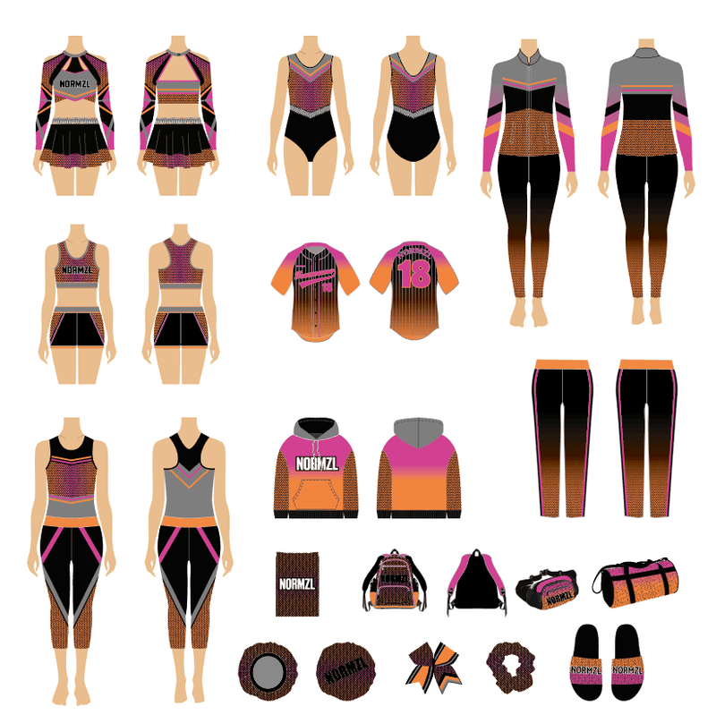 Cheer Costume Youth Cheerleading Dance Team