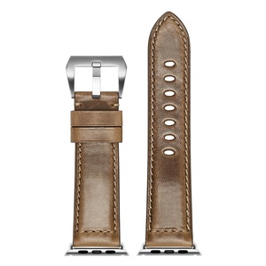 Sostituzione del <span class=keywords><strong>cinturino</strong></span> dell'orologio <span class=keywords><strong>in</strong></span> vera <span class=keywords><strong>pelle</strong></span> Horween Chromexcel per <span class=keywords><strong>Apple</strong></span> <span class=keywords><strong>Watch</strong></span> e orologi generali (accetta altre personalizzazioni) - Product Image 1