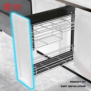 Organizador Multifuncional para Armario de Cocina, Cesta Extraíble con Clip para Montar en el Lateral - Product Image 6