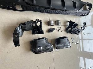 Difusor trasero con puntas de escape para <span class=keywords><strong>mercedes</strong></span>-benz clase <span class=keywords><strong>GLE</strong></span> W166, actualización a <span class=keywords><strong>AMG</strong></span> <span class=keywords><strong>GLE</strong></span> <span class=keywords><strong>63</strong></span> 2015-2019 - Product Image 5