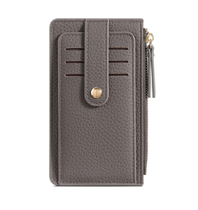 Porte-monnaie pliable mi-long pour femme en PU, porte-cartes multi-fentes, porte-identité et petit porte-monnaie - Product Image 6