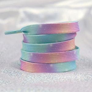 Muestra Gratis: Nuevo Poliéster Plano Teñido con Colorante Compuesto de Colores Mezclados para Cordones de Zapatillas Deportivas Casuales - Product Image 3