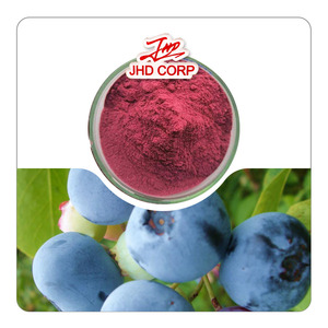 JHD Corp純正ヨーロッパ供給25% アントシアニジンビルベリーエキスビルベリーエキス25%- 35% アントシアニン粉末 - Product Image 1