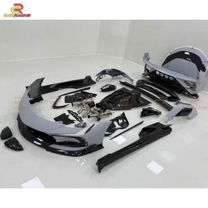 ชุดแต่งสไตล์ MSY สำหรับ Ferrari SF90 Spider ปี 2019-2022 ประกอบด้วยฝากระโปรงหน้า กันชนหน้า ดิฟฟิวเซอร์ สเกิร์ตข้าง ฝาครอบกระจกมองข้าง บังโคลน สปอยเลอร์ ฝากระโปรงหลัง และท่อไอเสีย - Product Image 3