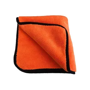 Car cleaning products 800gsm microfiber coral fleece towel
