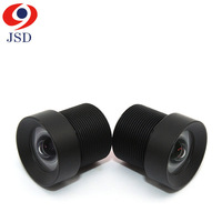 JSD3920 M12 Objectif de caméra CCTV pour Smart Home/Sécurité Objectif de sonnette vidéo zéro distorsion 2MP