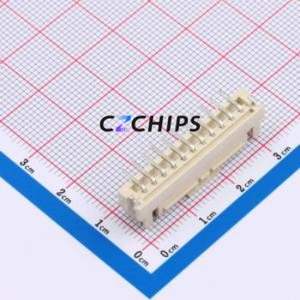 HCZZ0040-11 Wire-to-Board Pin Header SMD,P=2.5mm Connector 1x11P 2.5mm Vertical Mount XHB - Product Image 2