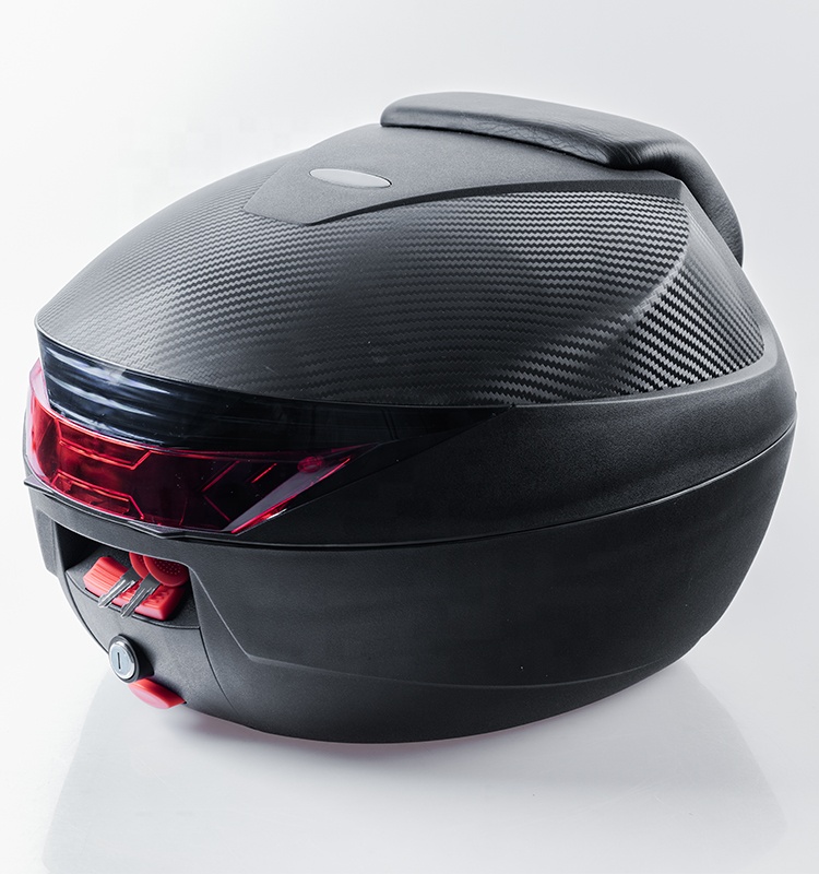 Багажник для мотоцикла 35 л, багажник из полипропилена, багажник для скутера