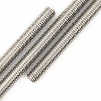 SS304 SS316 Inox All Threaded Rod DIN976 Metric Full Thread Rod M3-M42 Stainless Steel Stud