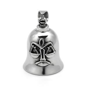 กริ่งมอเตอร์ไซค์แนววินเทจกะโหลกสแตนเลสอุปกรณ์เสริมมอเตอร์ไซค์ - Product Image 3