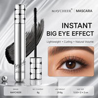 Maskara Bulu Mata Silver Tube Zero Gravity Natural Slender Long Wear Curling Lengthening Harga Grosir Pasokan Massal OEM ODM Tersedia