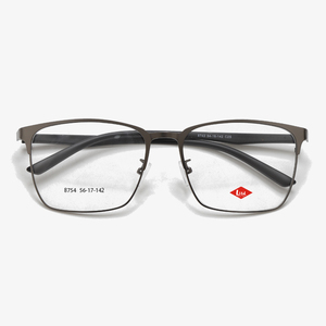<span class=keywords><strong>Lecool</strong></span> 8754 Gafas de Sol Redondas para Hombre con Montura Completa de Acero, Antireflejo y Ligeras (56-17-142) para Todas las Formas de Rostro - Product Image 1