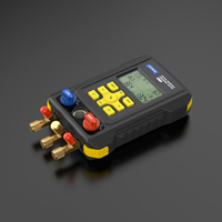 Nouvelles manomètres numériques AUTOOL LM150 3 voies pour climatisation automobile, kit complet, collecteur de réfrigérant