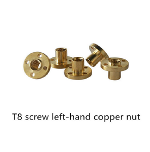 Brass Flange Nut M10 Metric 18mm Height CNC Machined Round Head <b>Threaded</b> One End General Industry Use - Product Image 5