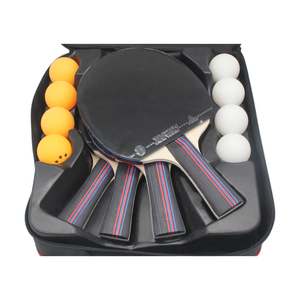 YoungJoy-Juego de 4 raquetas deportivas YJ, bolsa de transporte de red para 6 pelotas de <span class=keywords><strong>ping</strong></span> <span class=keywords><strong>pong</strong></span>, para toda la familia - Product Image 2