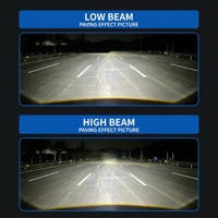 Nuevo Faro Delantero Bi-LED HADUDU de 12V y 1.8 Pulgadas, 200W, 6000K, con 2 Lentes de Láser Directo de Alta Intensidad para Automóvil y Motocicleta