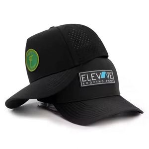 Casquette Snapback HS41 en PVC avec logo personnalisé, imperméable, haute performance, flottante, casquette de baseball avec logo personnalisé - Product Image 5