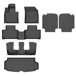 Pour <span class=keywords><strong>Volvo</strong></span> <span class=keywords><strong>Tapis</strong></span> <span class=keywords><strong>de</strong></span> <span class=keywords><strong>sol</strong></span> imperméable tous temps noir en matériau TPE spécialement conçu pour le revêtement <span class=keywords><strong>de</strong></span> voiture <span class=keywords><strong>de</strong></span> gouvernail droit - Product Image 2