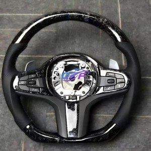 Volante Deportivo LED <span class=keywords><strong>M</strong></span> con Cuero y Fibra de Carbono para M3 E92 335i - Product Image 3