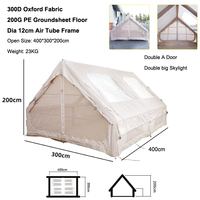 Tente Gonflable de Camping d'Extérieur Luxe Étanche Personnalisable – Vente en Gros