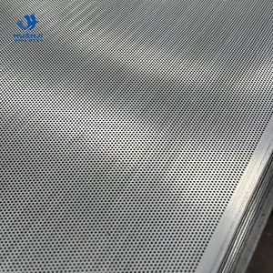 Tôle perforée en acier inoxydable de 3 mm, 5 mm, 6 mm d'épaisseur, maille métallique micronisée, plaque de tamis de 150 mm, certifiée ISO9001 - Product Image 1
