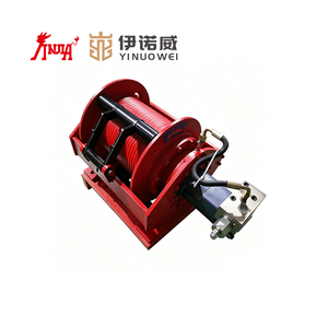 Tambor único 12000/13200 libras 6T 6000kg cabrestante hidráulico para tractores/ancla/excavadora/Barco de camarón/red de <span class=keywords><strong>pesca</strong></span> - Product Image 2