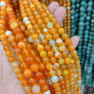 Mode rayé manuscrit Agate calcédoine Bracelet collier tissé matériel accessoires bricolage à la main perlé bijoux - Product Image 2