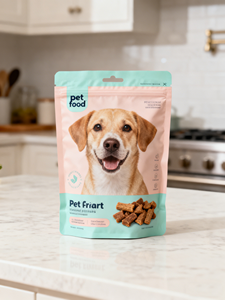 Pet Food Packaging Zipper Bags 5Kg 10Kg <strong>20Kg</strong> 30Lb 50Lb Dry Dog Cat Food Gravure Printing Recyclable - Product Image 4