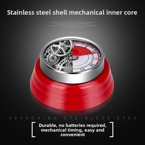 Hiện đại hình trứng thép không gỉ Cơ khí hẹn giờ mới trực quan Thời Gian Quản lý đếm ngược nhắc nhở cho nhà bếp cho thương mại nước ngoài - Product Image 2