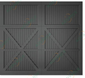 Porte de <span class=keywords><strong>garage</strong></span> en bois de luxe faite à la main avec motifs naturels distinctifs - Product Image 4