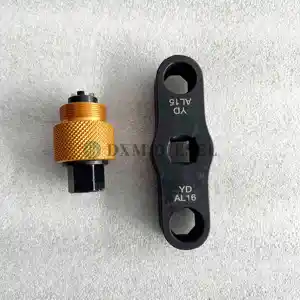 dxm-203 8 and 6 Angle Nozzle Nut Remove Tool diesel Injector Disassemble Steel Nozzle cap Nut Tool for Siemens Piezo injector