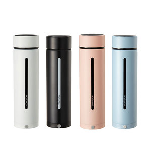 Nuova boccetta sottovuoto con supporto per telefono cellulare nascosto bottiglia sottovuoto regalo tazza dritta invernale classica creativa in acciaio inossidabile intelligente - Product Image 3
