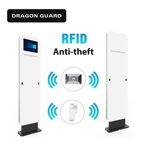 Dragon Guard Control de acceso inteligente Puerta de entrada antirrobo con lector de puerta UHF RFID Sistema EAS de seguridad de frecuencia de 860-960MHz - Product Image 1