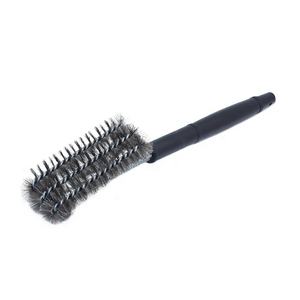 Outils de nettoyage pour barbecue en acier inoxydable avec poils en fil métallique, résistants à la rouille, résistants à la chaleur, avec manche long, grattoir et brosse - Product Image 4