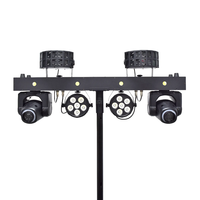 Yifa Dernière Conception Portable Dj Lumières Disco Dj Équipement Gig Bar 2pcs 6x5w Rgbw 4in1 Led Par Bar Éclairage De Scène Avec Support