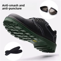 Bottes de sécurité pour ouvriers du bâtiment, chaussures de sécurité pour ouvriers d'usine, chaussures de sécurité avec embout en acier