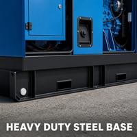 Pekins Leiser Dieselgenerator 50kVA 3-Phasen 4-Zylinder AVR Smart-Steuerung für Industrielle Anwendungen