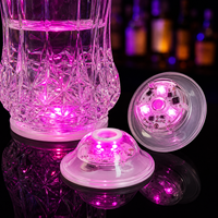Sincen OEM Coque transparente en ABS, présentoir lumineux LED multicolore pour bouteilles, pour comptoirs de dégustation de boissons et la visibilité de la marque en vente au détail de spiritueux