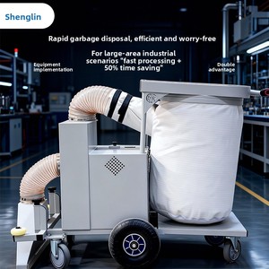 Aspirateur à batterie au lithium, <span class=keywords><strong>collecteur</strong></span> de poussière pour système d'extraction de poussière industriel stationnaire pour le travail du bois - Product Image 3