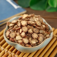 Tranches de Salvia Miltiorrhiza (Dan Shen) séchées AD, racines d'herbes chinoises de haute qualité, aliments santé pour la menstruation féminine