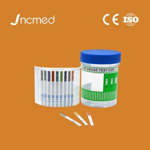 Kit per <span class=keywords><strong>Test</strong></span> Antidroga Multi-Droga a 12 Pannelli Certificato CE, Kit per <span class=keywords><strong>Test</strong></span> delle Urine, Kit per Rilevamento di Droghe - Product Image 1