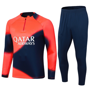 25/26 Custom Logo <b>Soccer</b> Training Suits Tracksuits Set Club High Quality Breathable Quick Drying 100% Polyester Heat-Transfer - Product Image 1