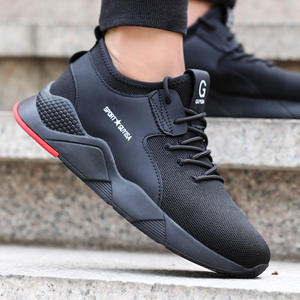 รองเท้าเซฟตี้ไซส์ใหญ่ รองเท้าบูททำงานเพื่อความปลอดภัย รองเท้าประกันแรงงาน น้ำหนักเบา รองเท้ากีฬาผู้ชาย - Product Image 1