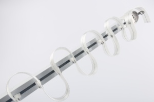 Điều khiển từ xa điện gợn gấp Sheer Xếp Nếp cơ giới rèm cửa sổ Rèm dệt 100% polyester hiện đại pháp cửa sổ - Product Image 6