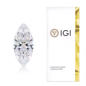Celestial Grace IGI Certified Marquise Cut F Color VVS2 Lab Grown Diamond pour fiançailles de luxe et bijoux fins - Product Image 5