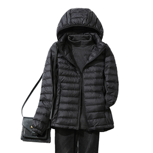 Veste en velours grande taille à grand col tissé décontractée d'automne avec fermeture éclair, service OEM pour hommes - Product Image 1